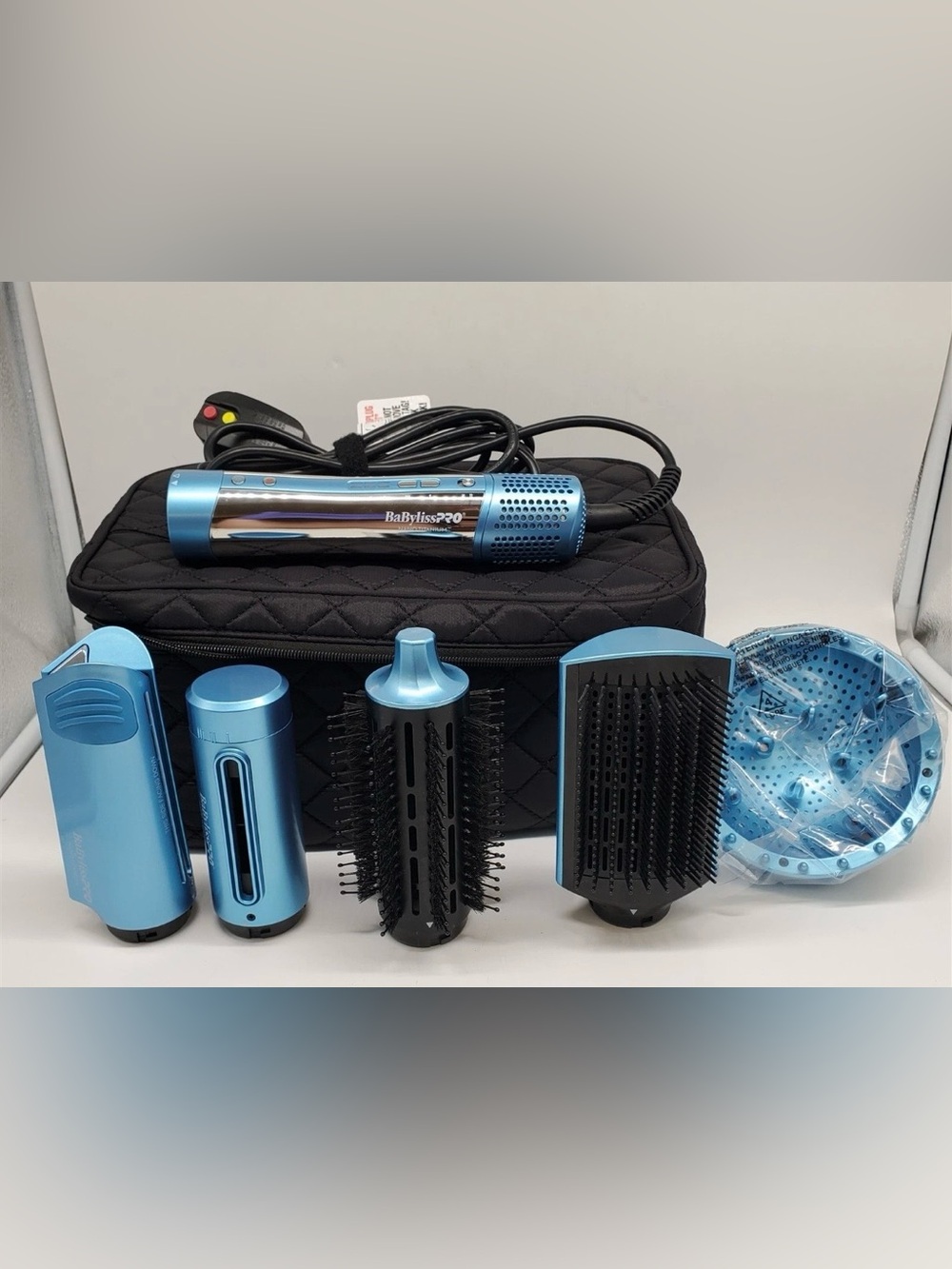BaBylissPRO Blue and Black Multi-Style Hot Air Brush Set